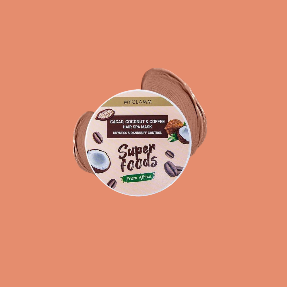 MYGLAMM Cacao Coconut & Coffee Hair Spa Mask