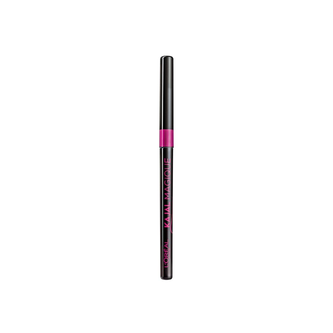 L'Or?al Paris Kajal, Waterproof Eyeliner, 14 Hours of Smudge-Proof Wear, With Vitamin E, Cocoa Butter, Olive Oil Esters and Vitamin C, Magique, Colour: Supreme Black. 0.35g