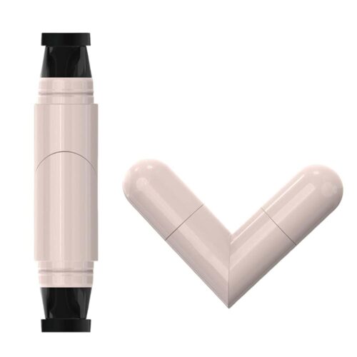 Dual Tip Eyeliner Stamp Pen - Waterproof, Quick-Dry, Long-Lasting & Smudge-Proof for Beginners, Natural l Look with Black Eye Liner, Easy to Use for Everyday & Special Occasions