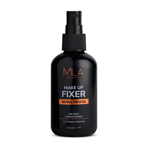 Mila Beaut? Makeup Fixer I Smooth Matt Finish I Non Sticky & Long Lasting I Hydrating with Aloe Vera and Vitamin E | 75ml