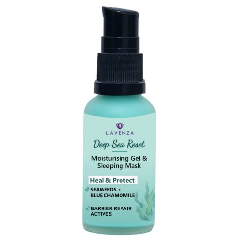 Barrier Repair Moisturizer Serum | SILICONE- FREE with Natural Seaweed Complex, Hyaluronic Acid, Niacinamide & Chamomile Water | Gentle & Safe for Sensitive Skin | Deeply Repairs for Glowing, Plump & Even-Toned Skin