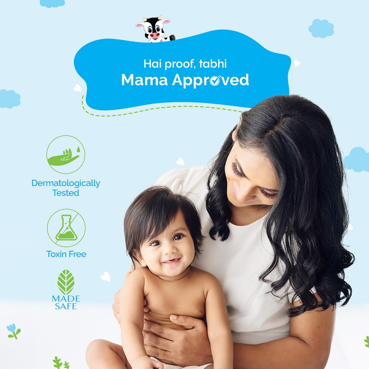 Mamaearth Milky Soft Natural Baby Face Cream for Babies, For All Skin Types 60 g - Image 5
