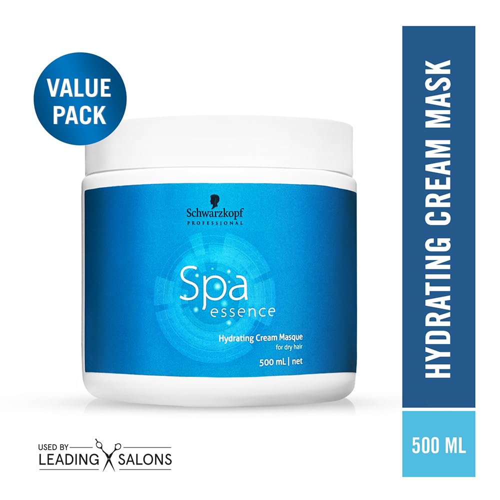 Schwarzkopf Professional Spa Essence Hydrating Masque | For Dry Or Dehydrated Hair | 500 Ml - Image 2