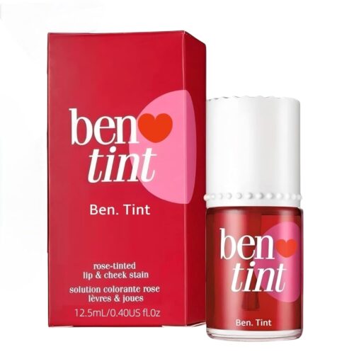 Keli Korean Liquid Lip and Cheek Tint for Women - Long Lasting Rose Fragrance Natural Blush & Lip Stain, Lightweight, Smudge proof and Waterproof Buildable Color for All Skin Types