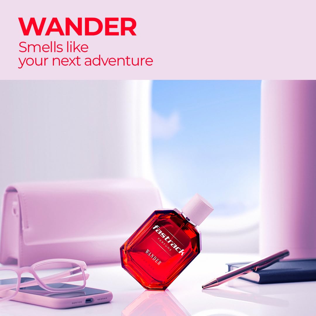 Fastrack Perfume Wander |Perfumes for women | 100 ml EDP |Long lasting Smell |Oriental Perfume crafted by European experts|Best gift for women - Image 2