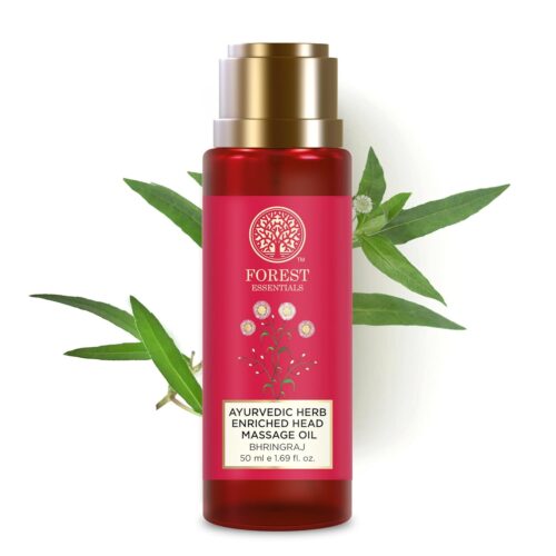 Forest Essentials Ayurvedic Herb Enriched Head Massage Oil Bhringraj